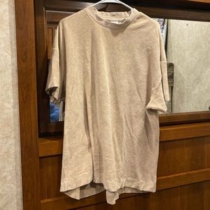 Oversized comfy textured tee